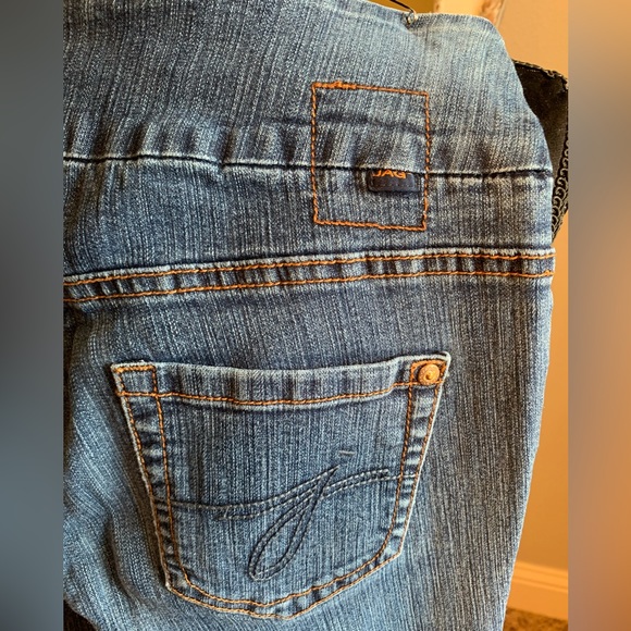 JAG Jeans Slipon Jeggings Wide Waist Band Size 4P - Picture 5 of 7